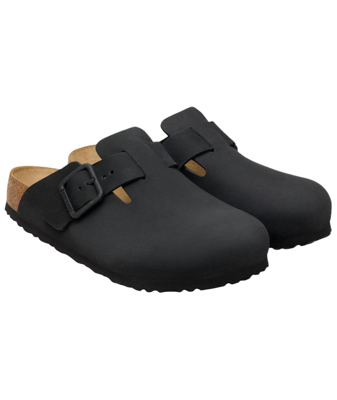 BIRKENSTOCK Черные сабо, фото 3