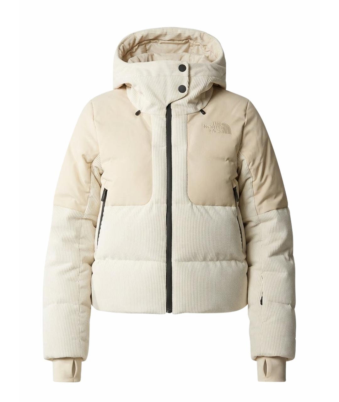 THE NORTH FACE Бежевый пуховик, фото 1