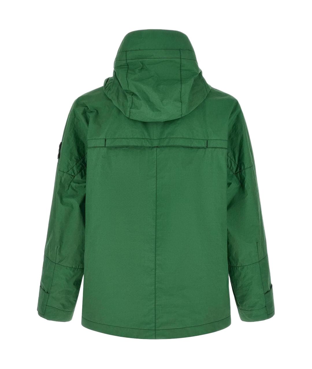 STONE ISLAND Зеленая куртка, фото 2