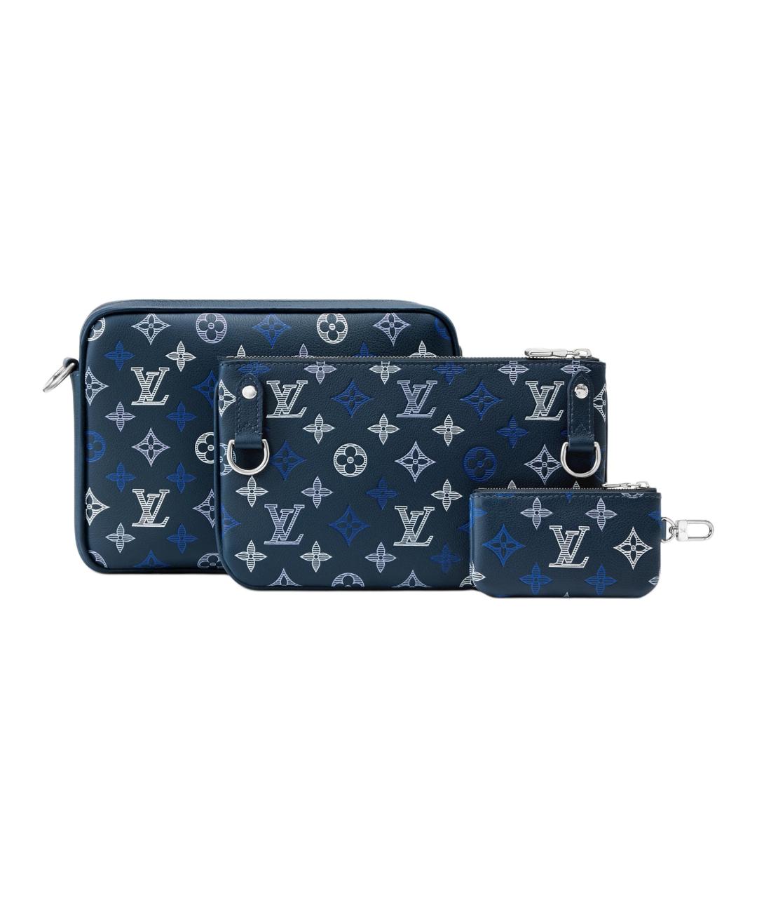 LOUIS VUITTON Синяя сумка на плечо, фото 3
