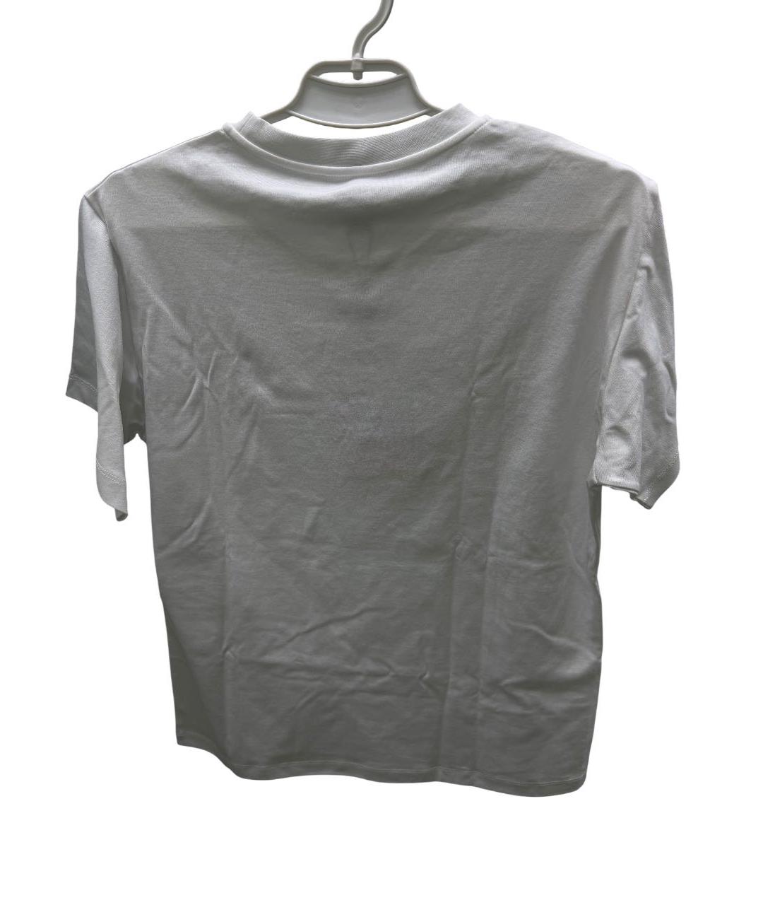 LOUIS VUITTON Белая хлопковая футболка, фото 3