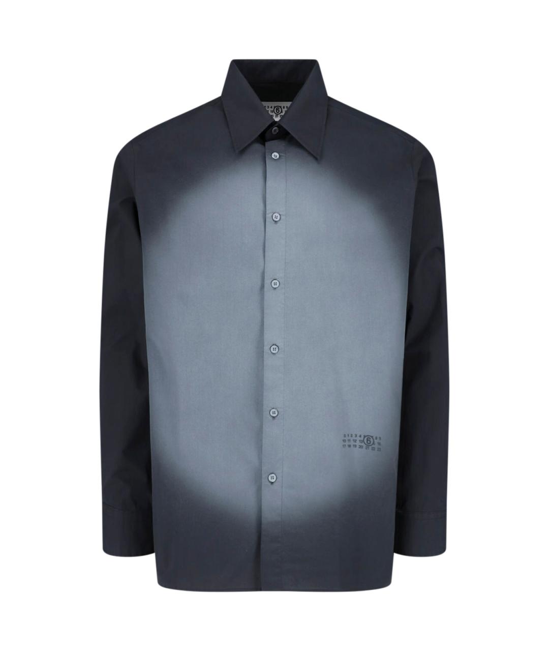 MM6 MAISON MARGIELA Мульти хлопковая кэжуал рубашка, фото 1