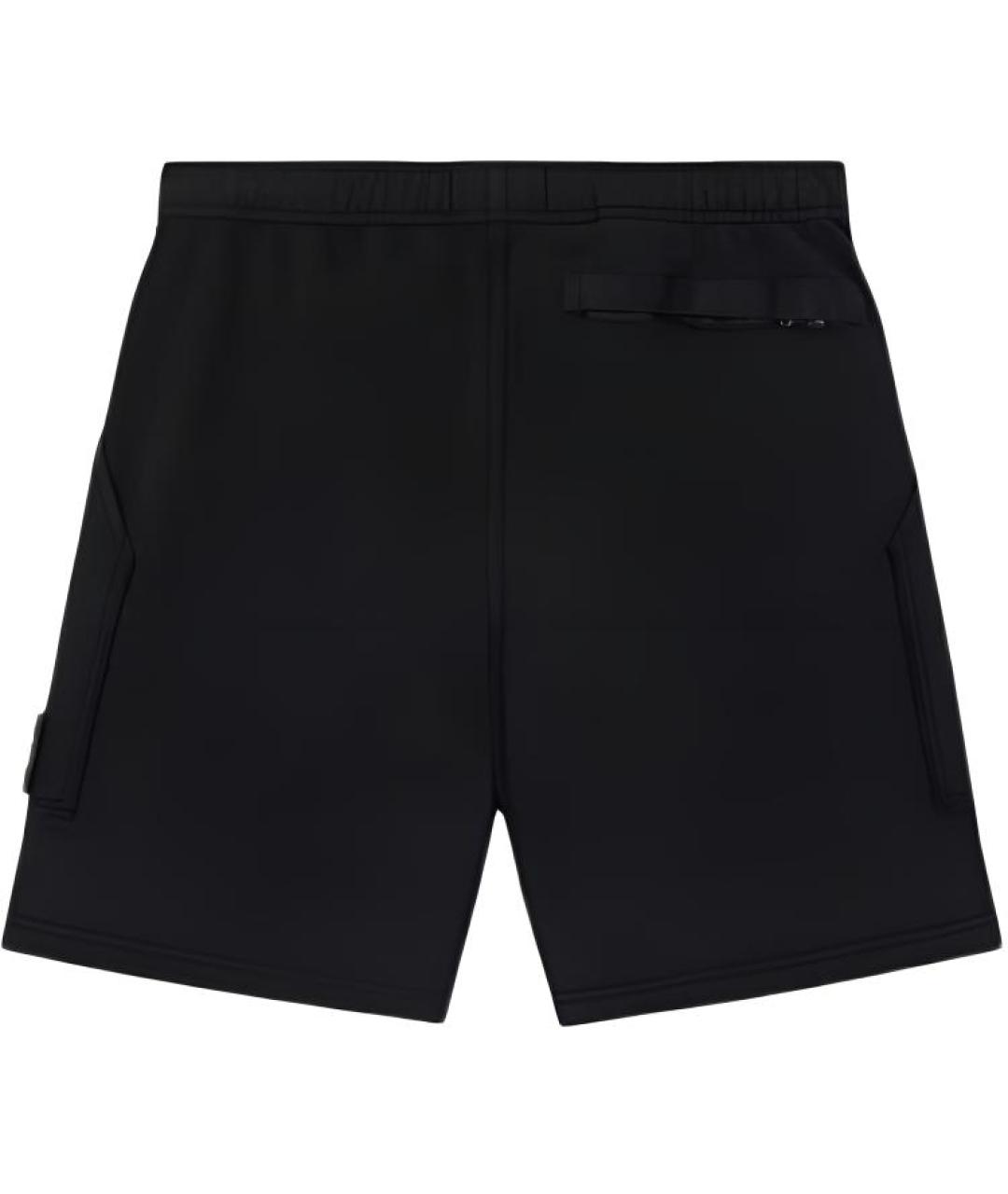 STONE ISLAND Черные шорты, фото 2