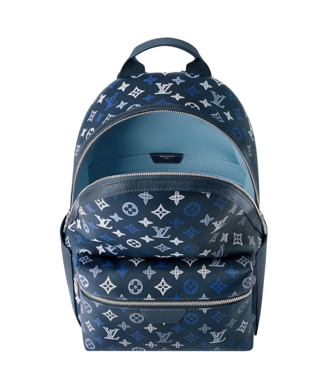 LOUIS VUITTON Синий рюкзак, фото 4