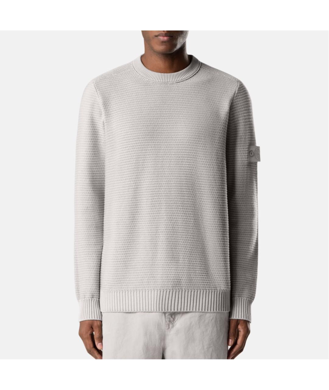 STONE ISLAND Коричневый джемпер / свитер, фото 4