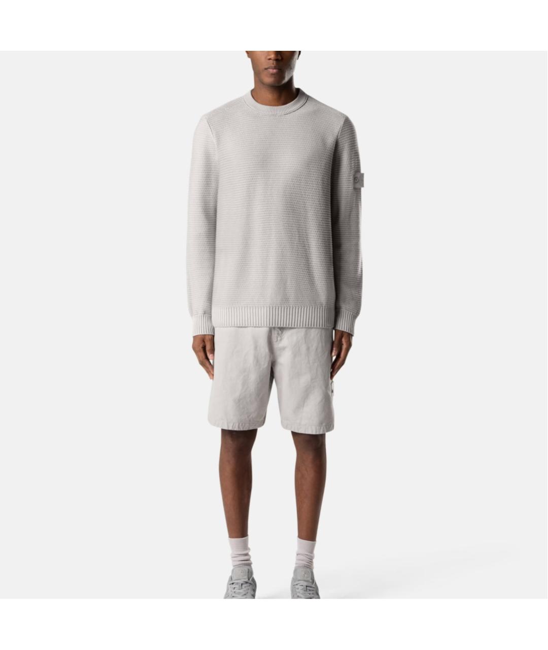 STONE ISLAND Коричневый джемпер / свитер, фото 3