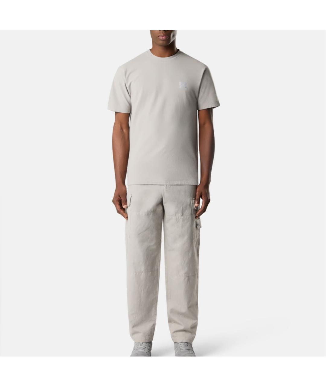 STONE ISLAND Коричневая футболка, фото 3