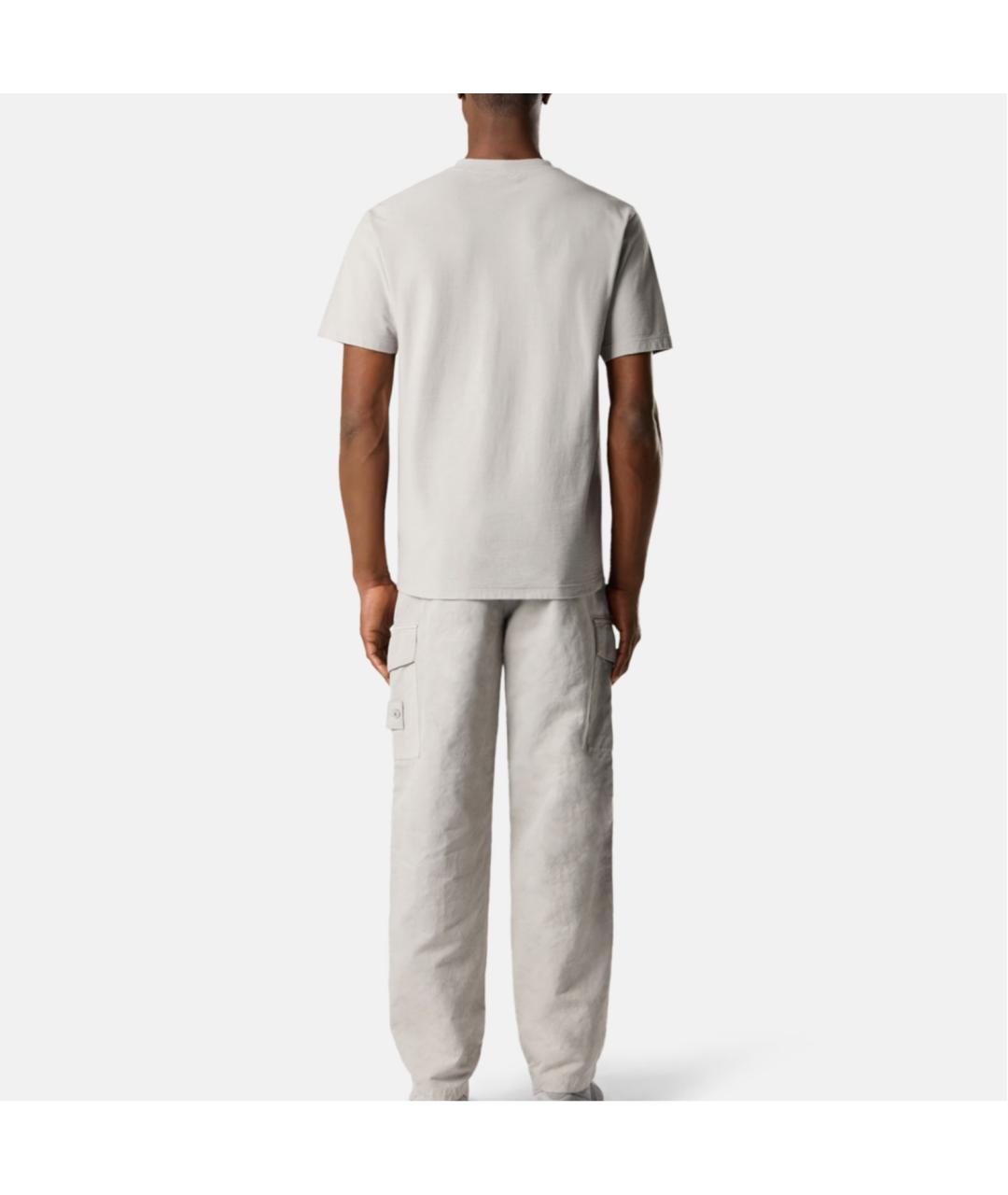 STONE ISLAND Коричневая футболка, фото 4