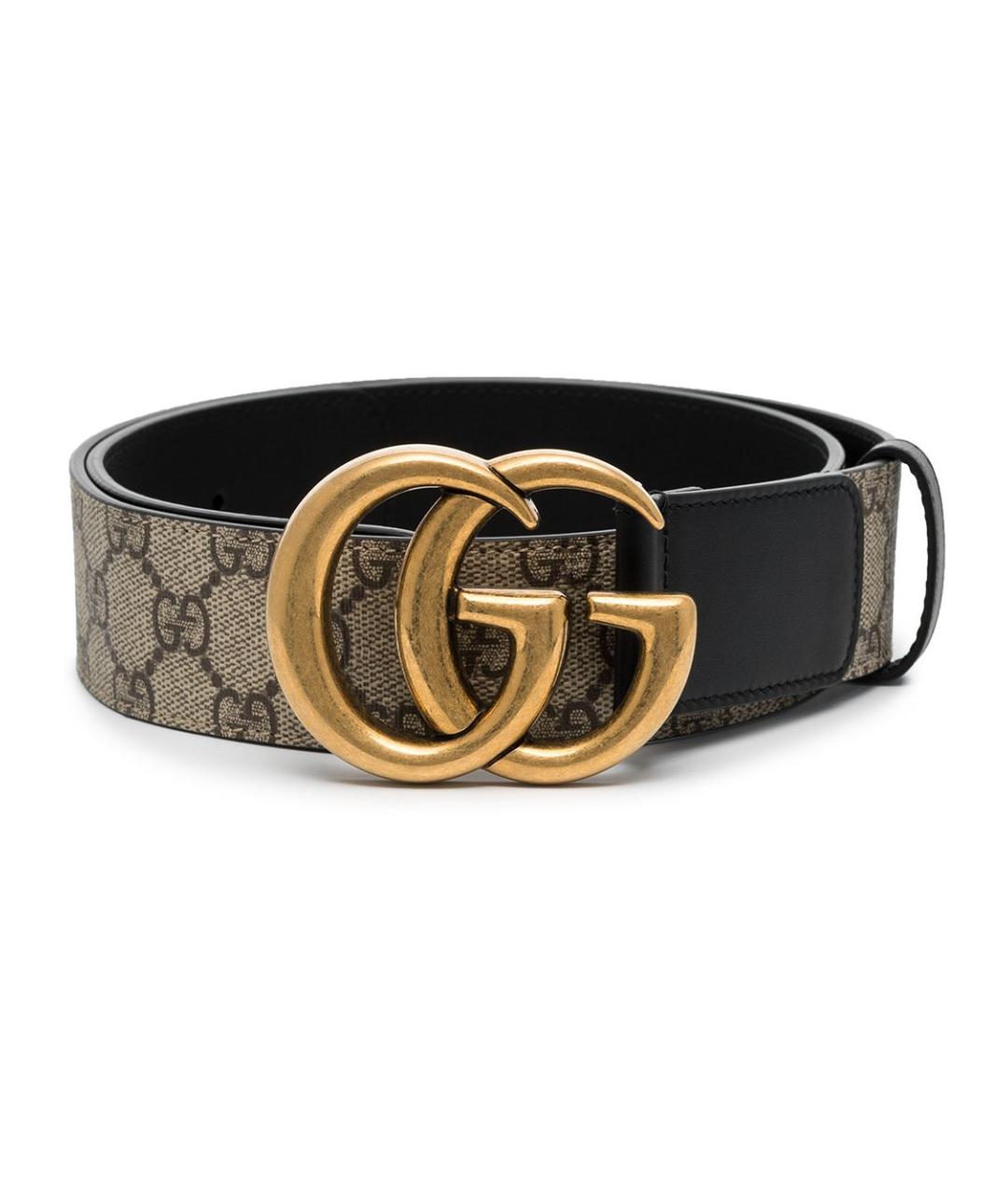 GUCCI Бежевый ремень, фото 1