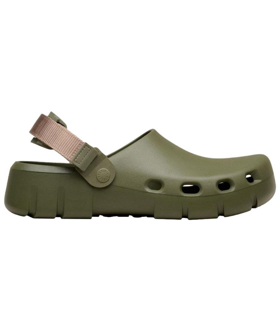 BIRKENSTOCK Хаки сабо, фото 1