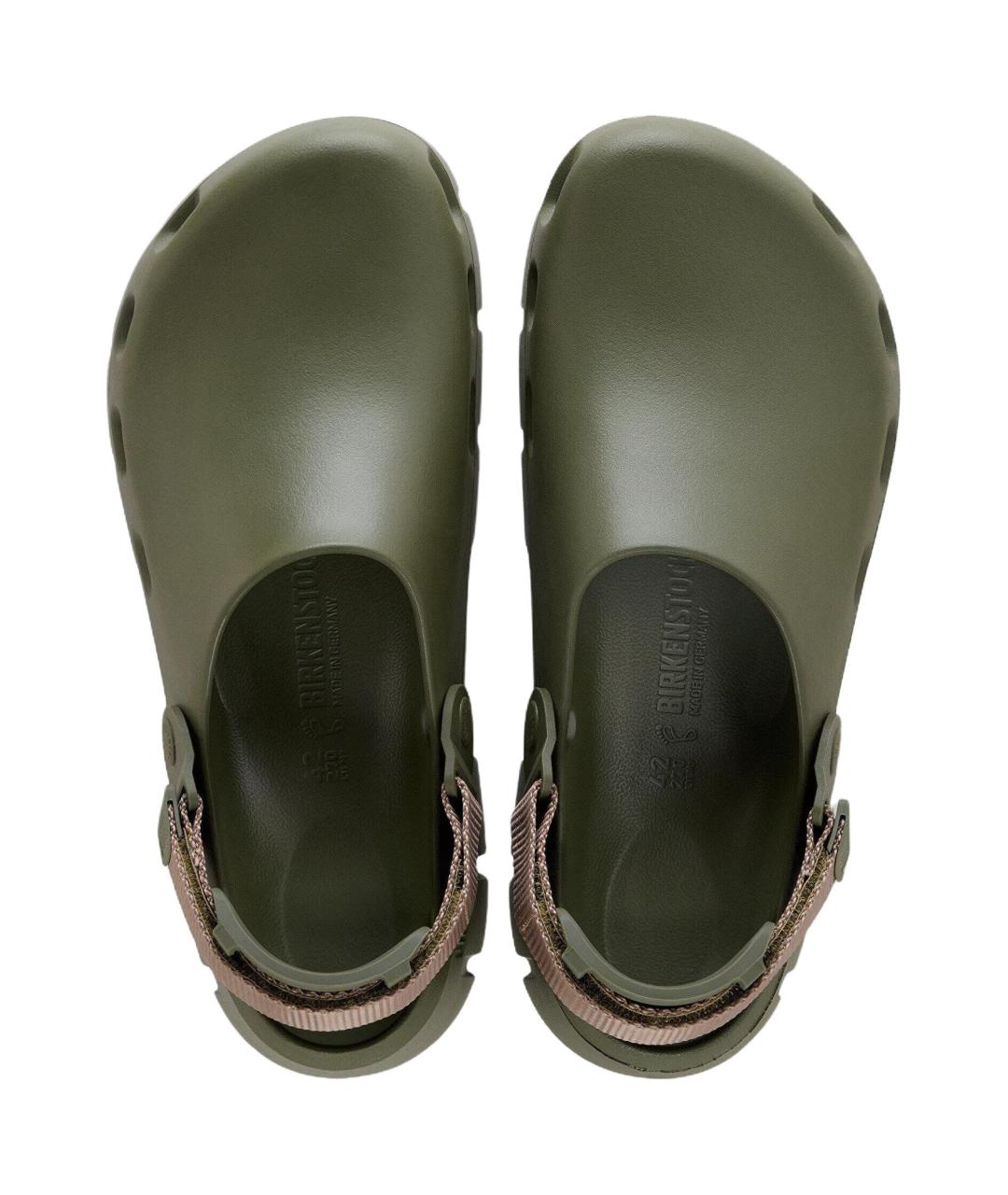 BIRKENSTOCK Хаки сабо, фото 4