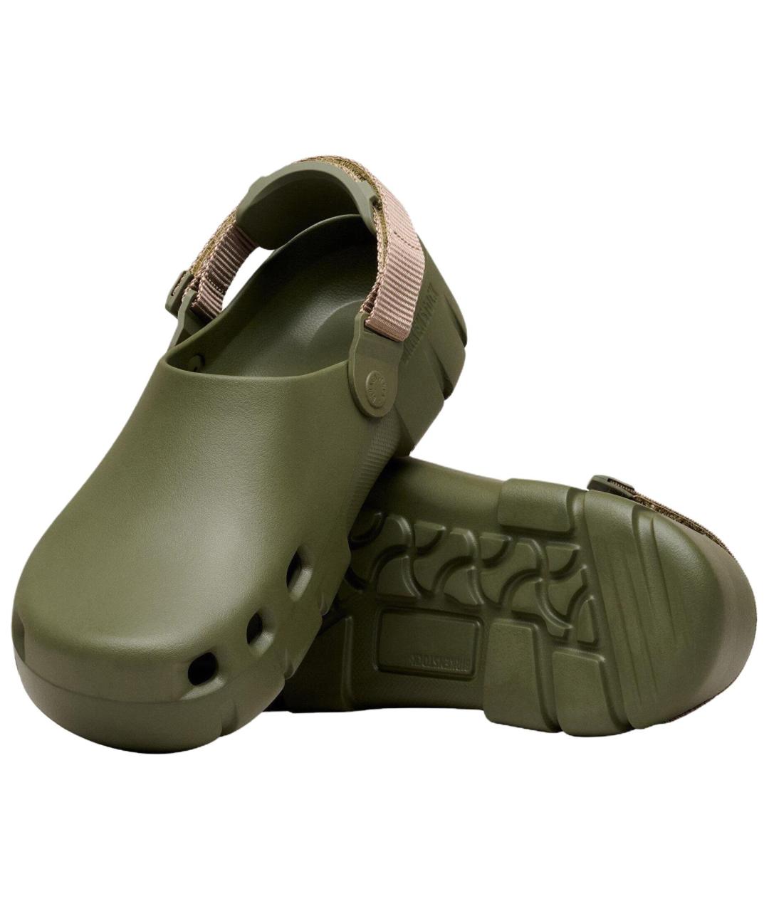 BIRKENSTOCK Хаки сабо, фото 5