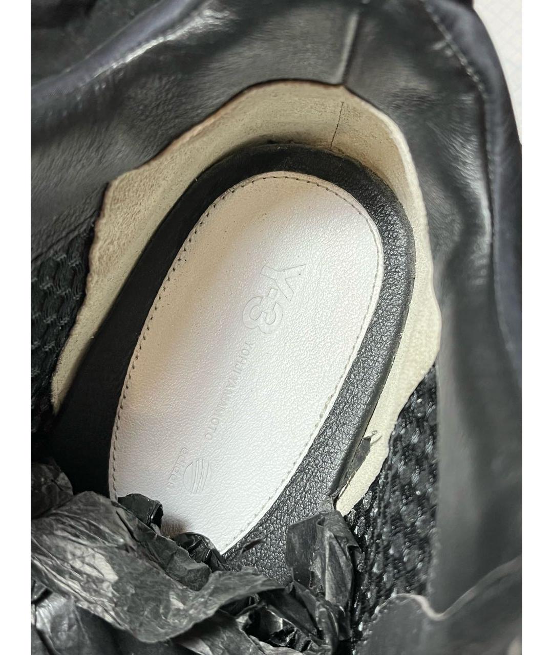 YOHJI YAMAMOTO Черные кожаные ботильоны, фото 5