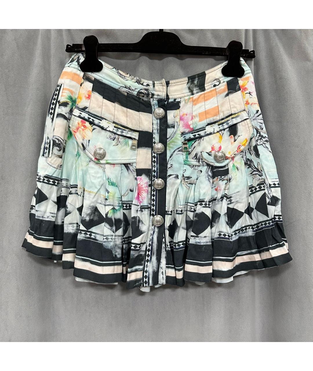 BALMAIN Мульти юбка мини, фото 7