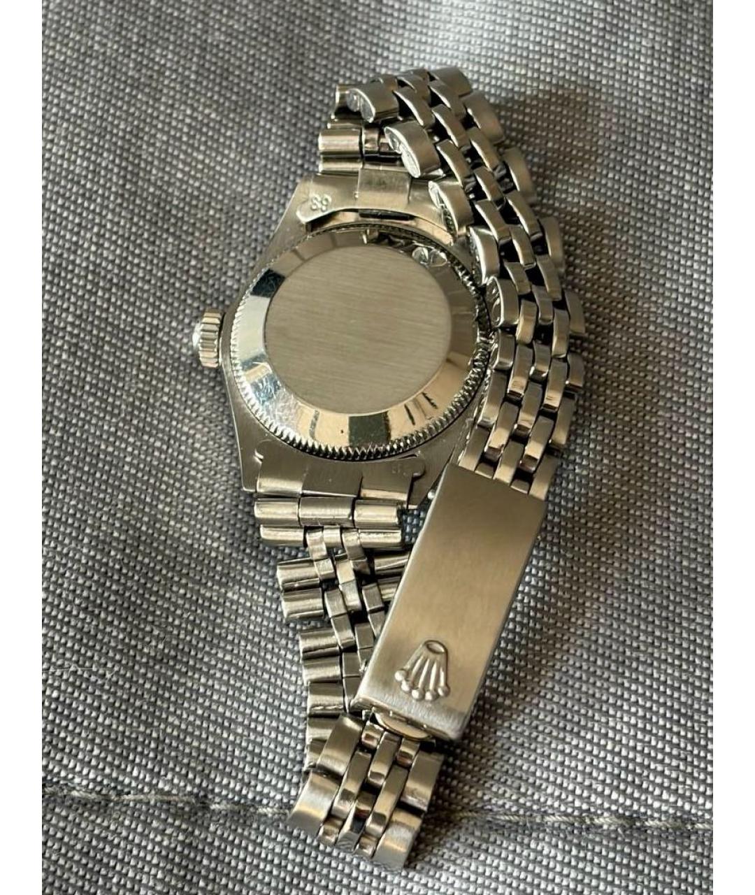 ROLEX Серебряные металлические часы, фото 7