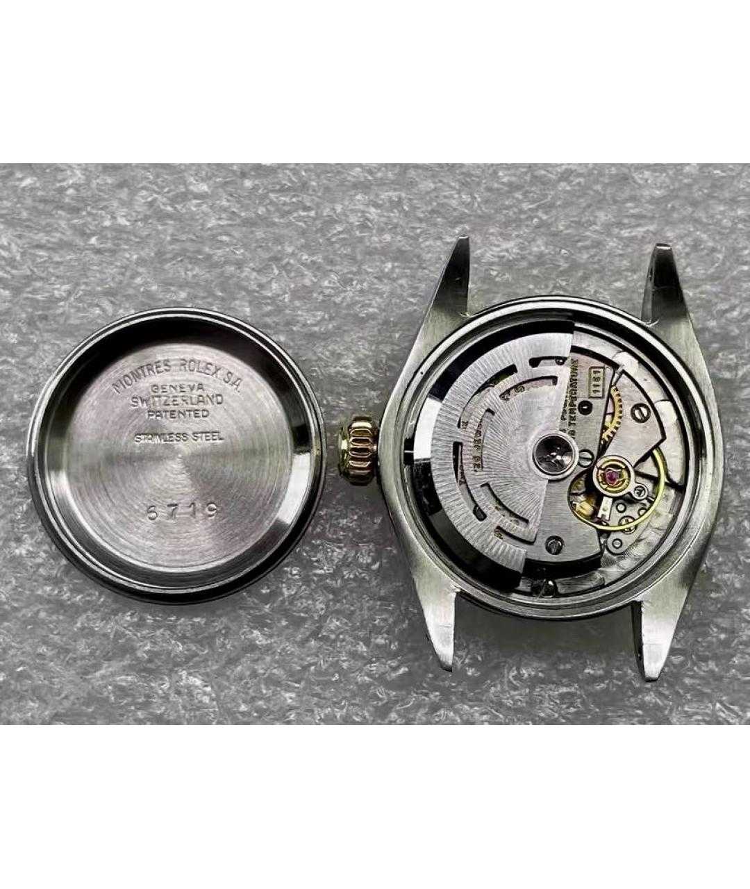 ROLEX Серебряные металлические часы, фото 8