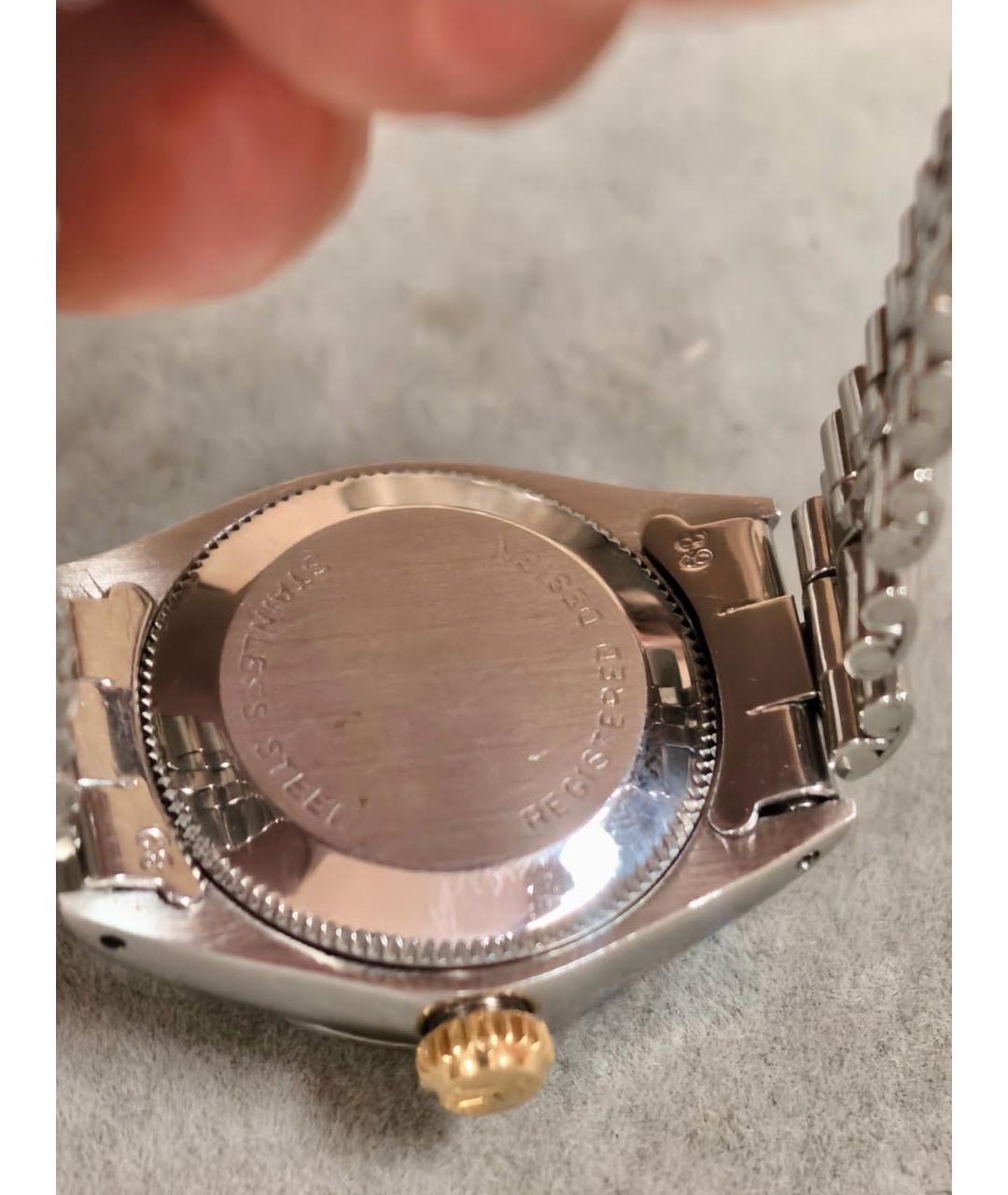 ROLEX Серебряные металлические часы, фото 5