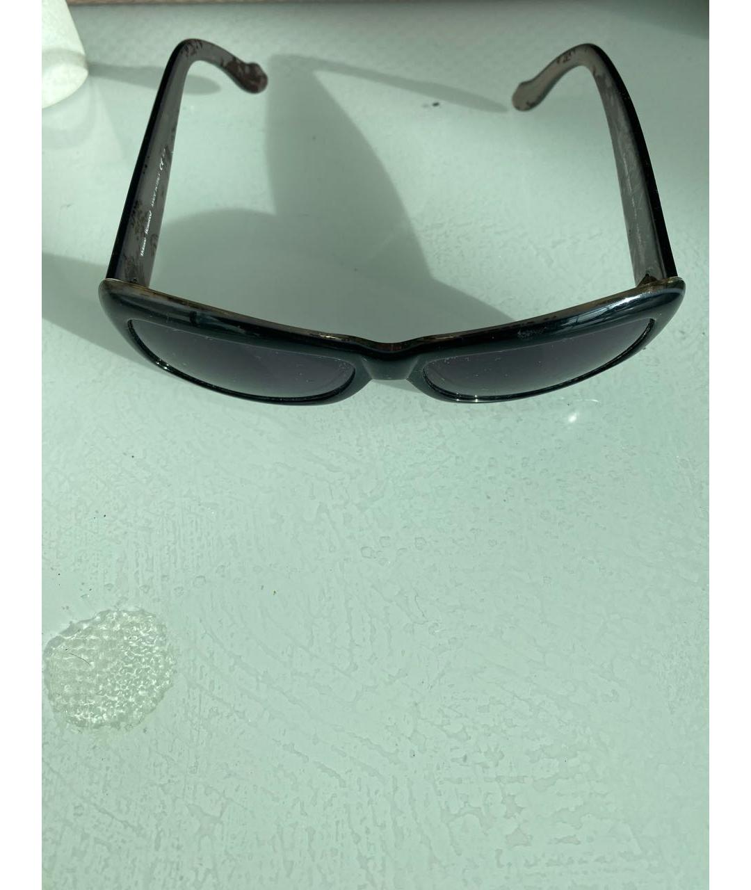 VIVIENNE WESTWOOD Черные пластиковые солнцезащитные очки, фото 5