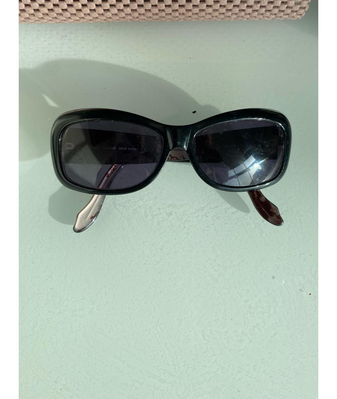 VIVIENNE WESTWOOD Черные пластиковые солнцезащитные очки, фото 6