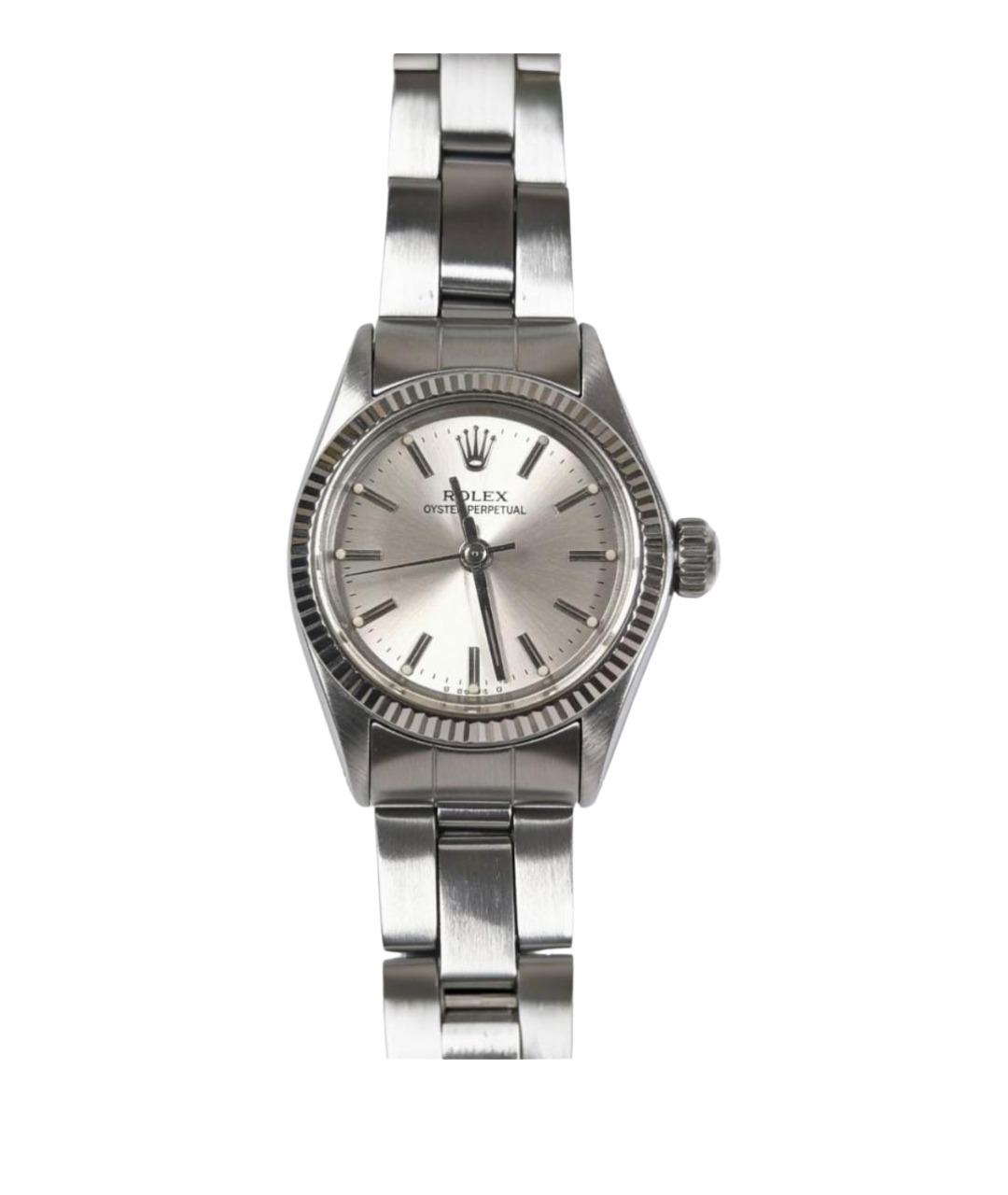 ROLEX Серебряные часы из белого золота, фото 1