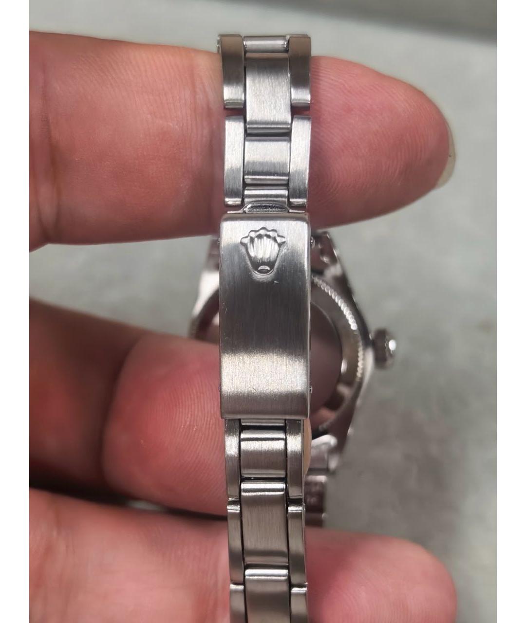 ROLEX Серебряные часы из белого золота, фото 2