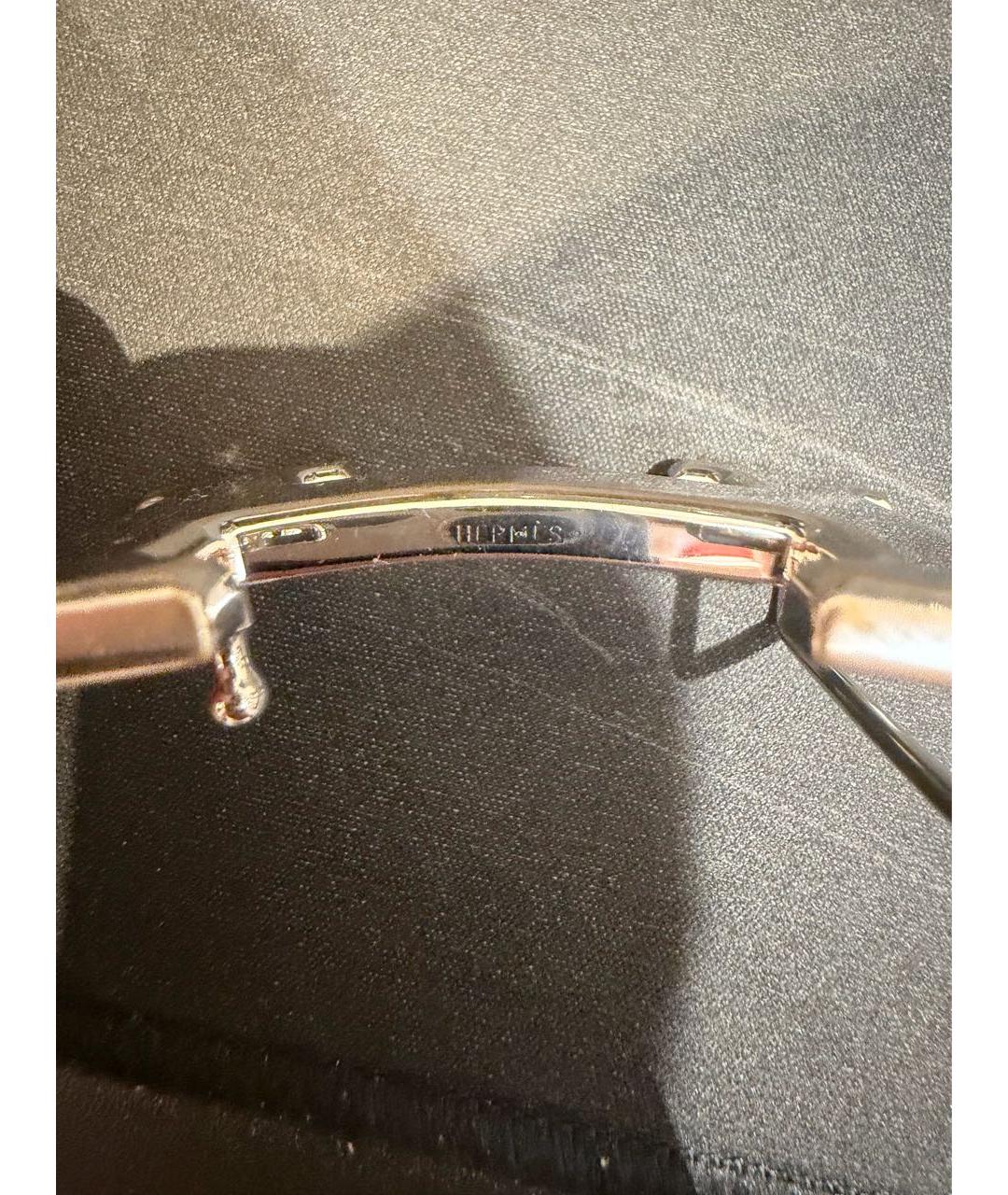 HERMES Черный кожаный ремень, фото 4