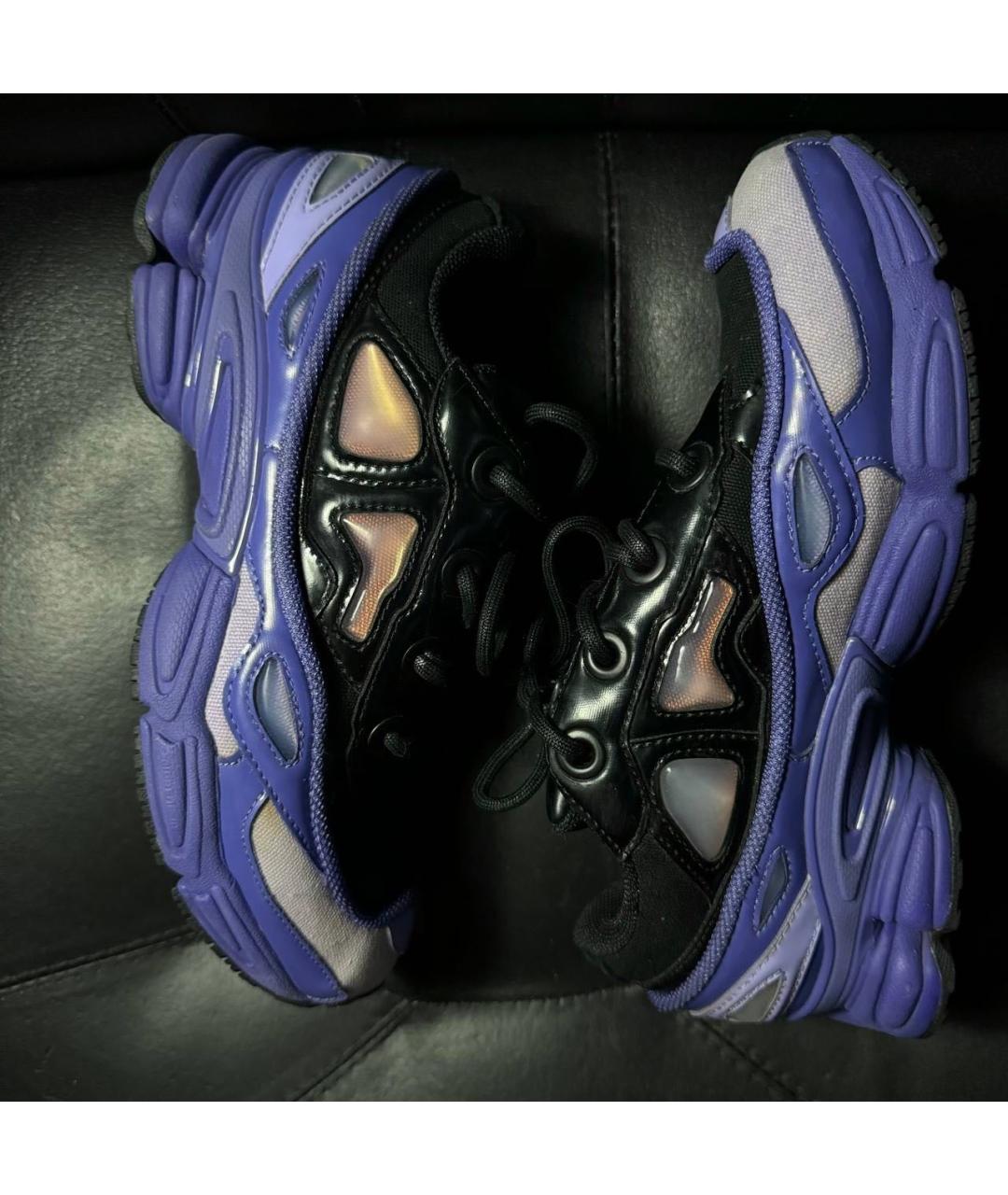 ADIDAS X RAF SIMONS Фиолетовые текстильные кроссовки, фото 4