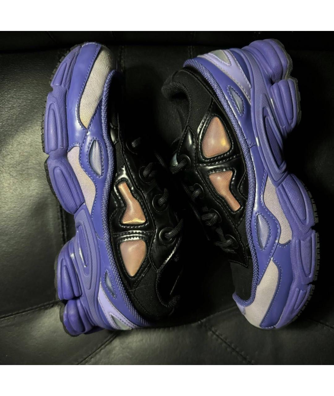 ADIDAS X RAF SIMONS Фиолетовые текстильные кроссовки, фото 5