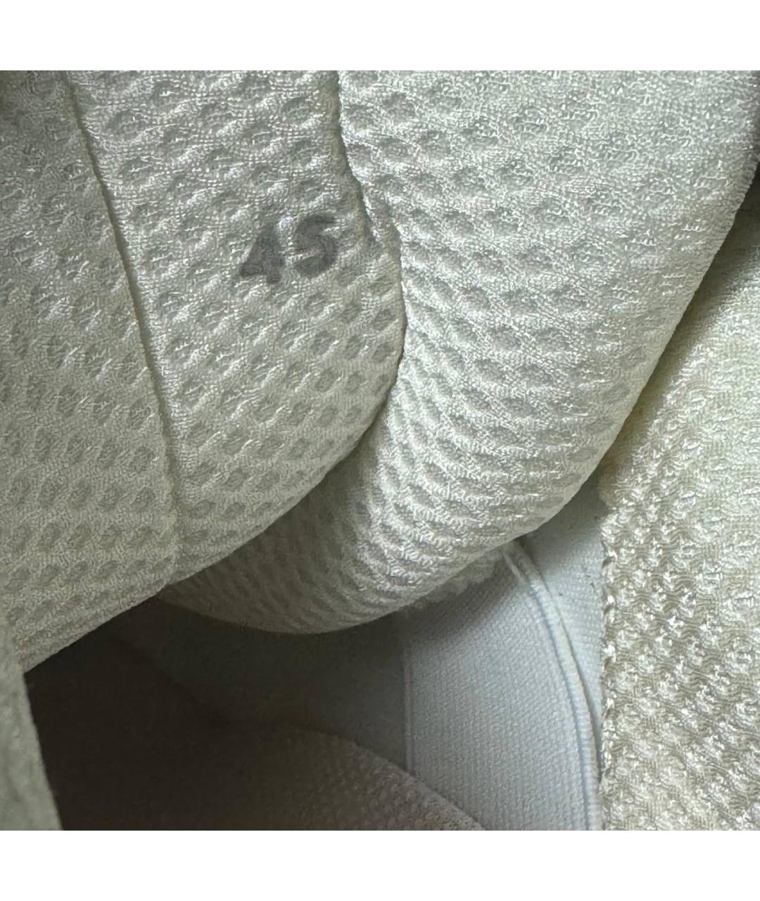 ADIDAS X RAF SIMONS Белые текстильные низкие кроссовки / кеды, фото 6