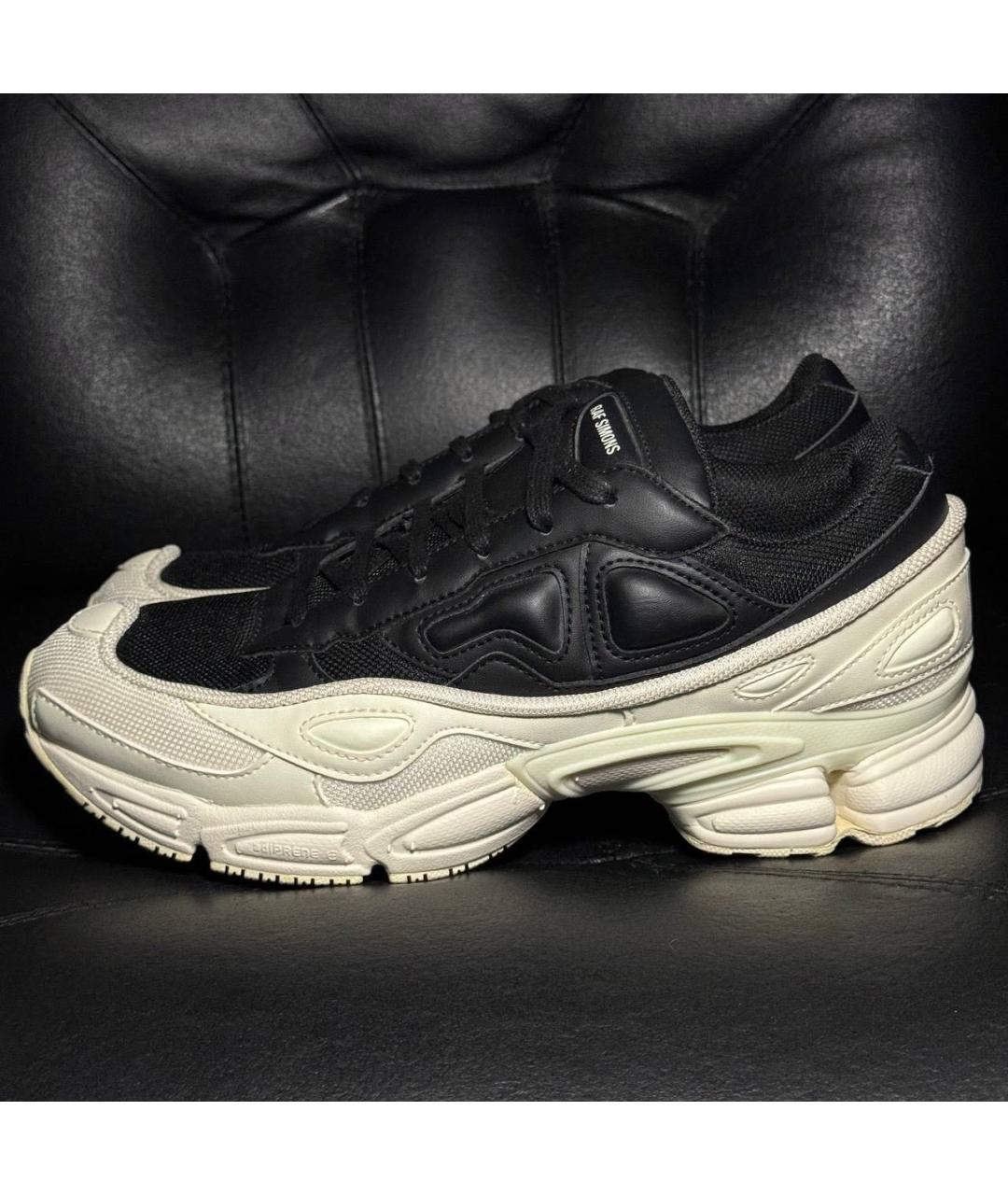 ADIDAS X RAF SIMONS Белые текстильные низкие кроссовки / кеды, фото 2