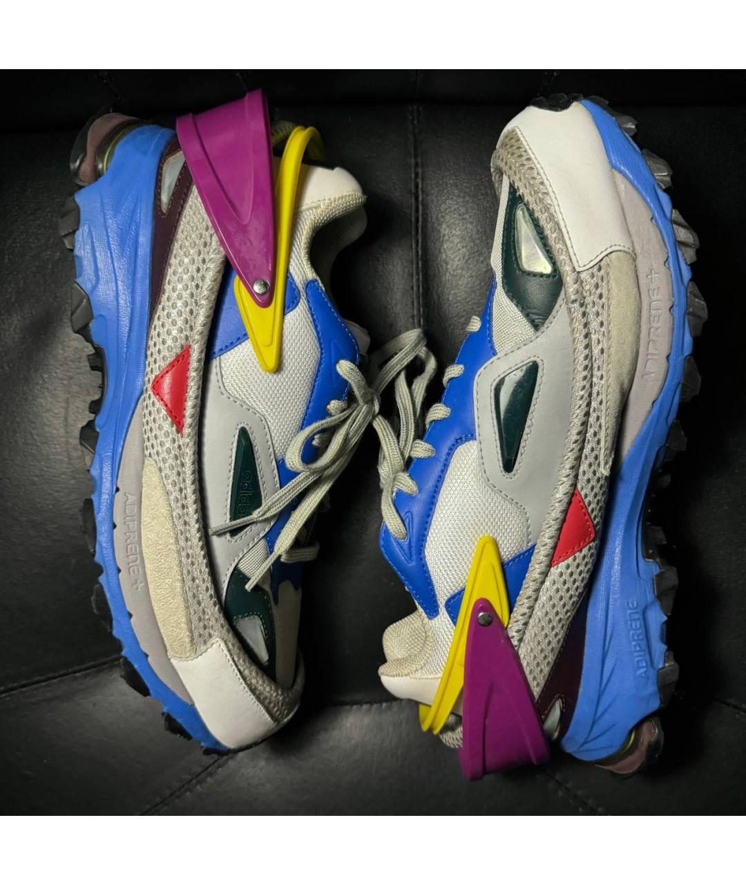 ADIDAS X RAF SIMONS Синие текстильные кроссовки, фото 4