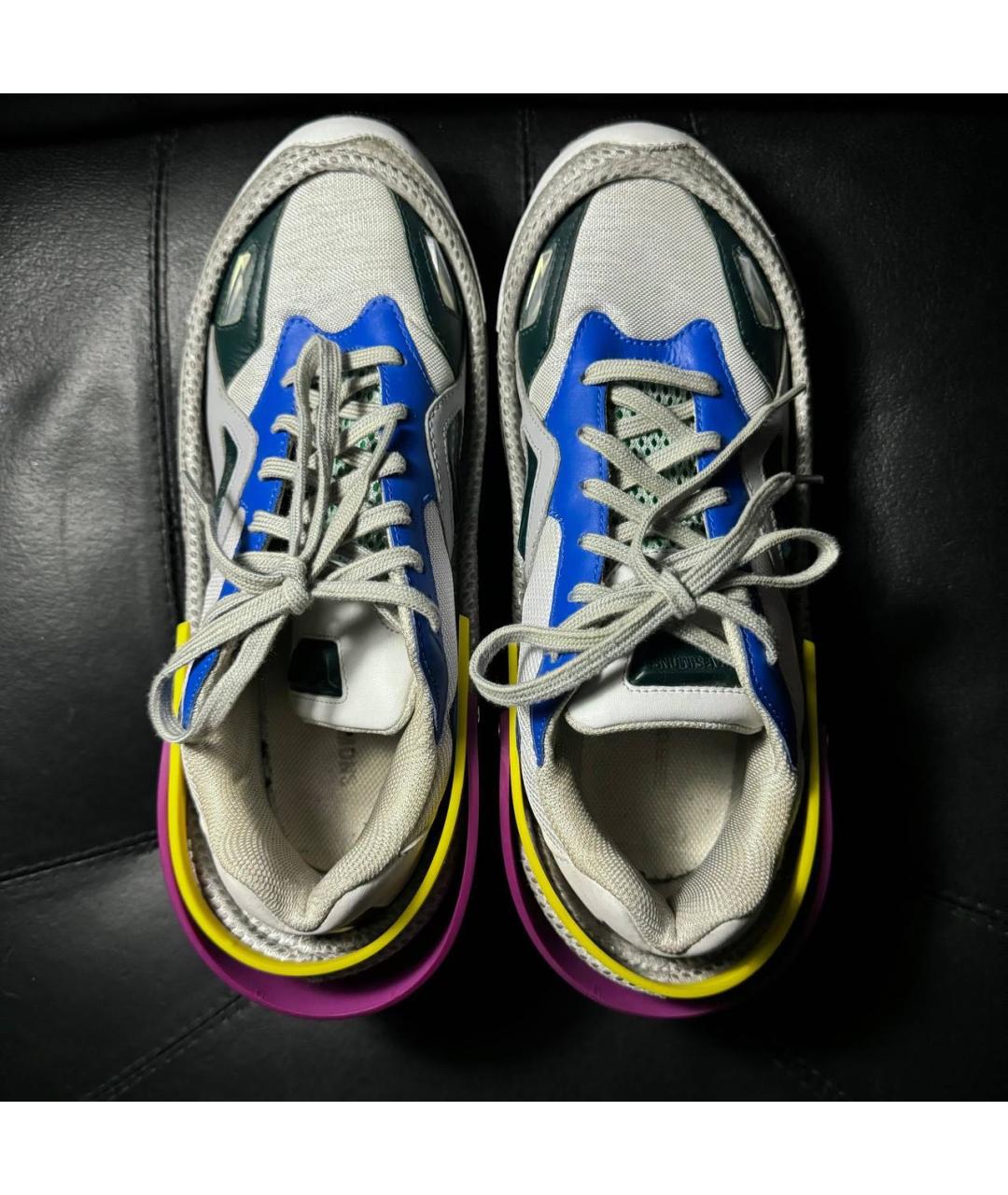 ADIDAS X RAF SIMONS Синие текстильные кроссовки, фото 7