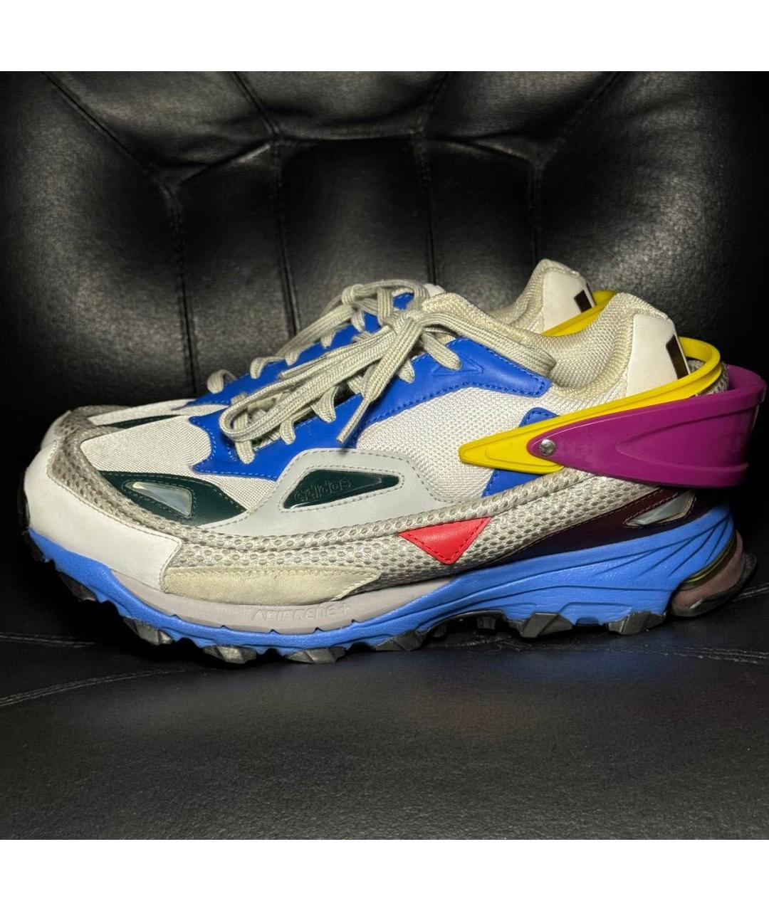 ADIDAS X RAF SIMONS Синие текстильные кроссовки, фото 3