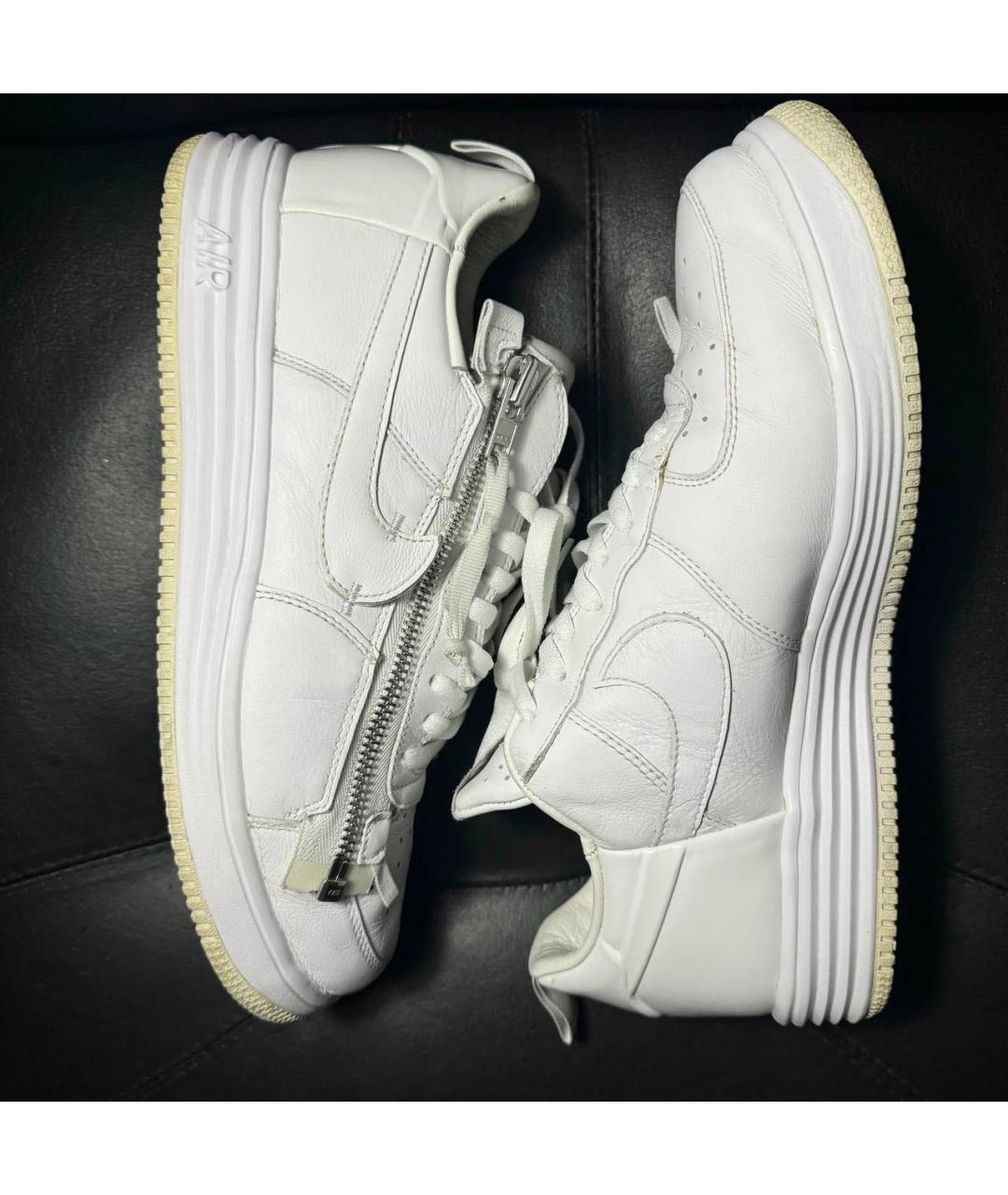 ACRONYM® Белые кожаные низкие кроссовки / кеды, фото 5