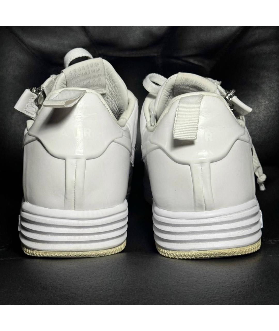 ACRONYM® Белые кожаные низкие кроссовки / кеды, фото 2