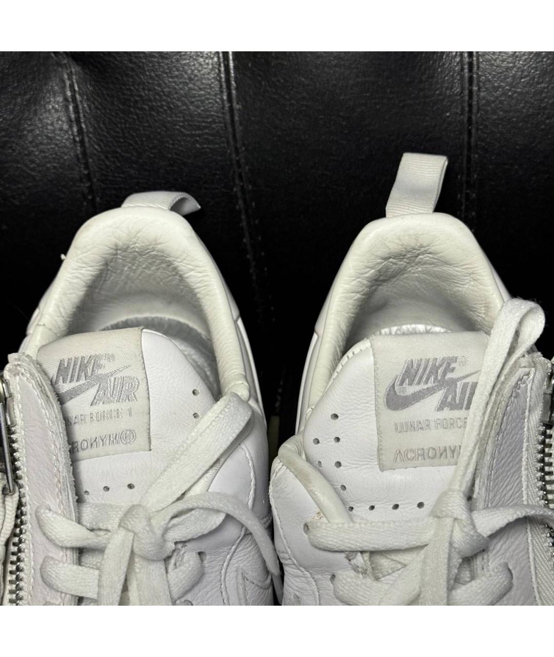 ACRONYM® Белые кожаные низкие кроссовки / кеды, фото 8