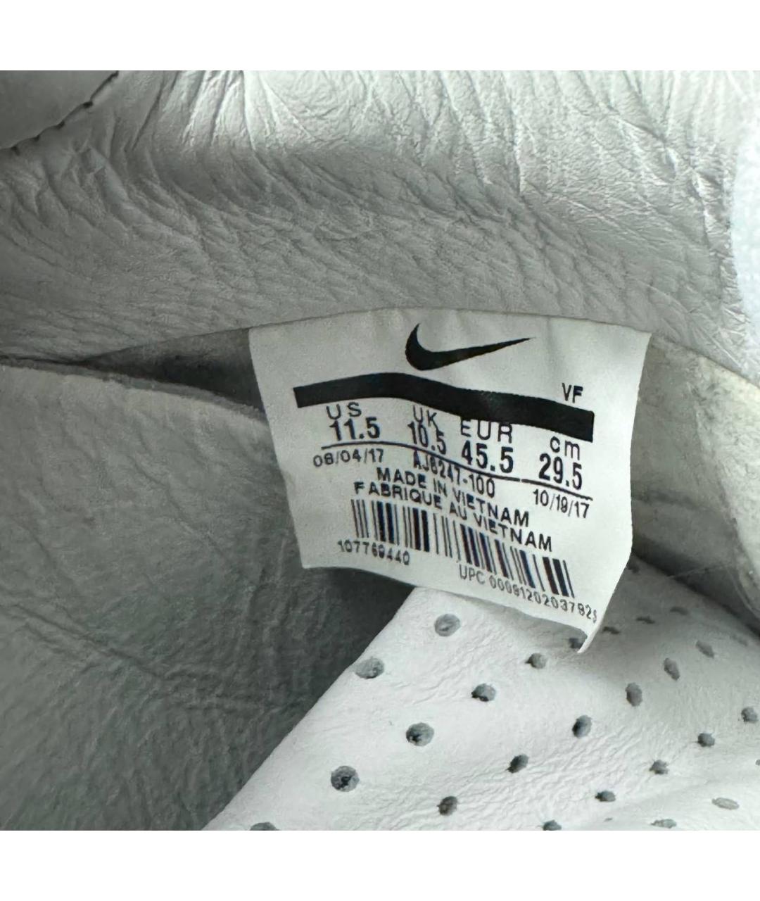 ACRONYM® Белые кожаные низкие кроссовки / кеды, фото 6