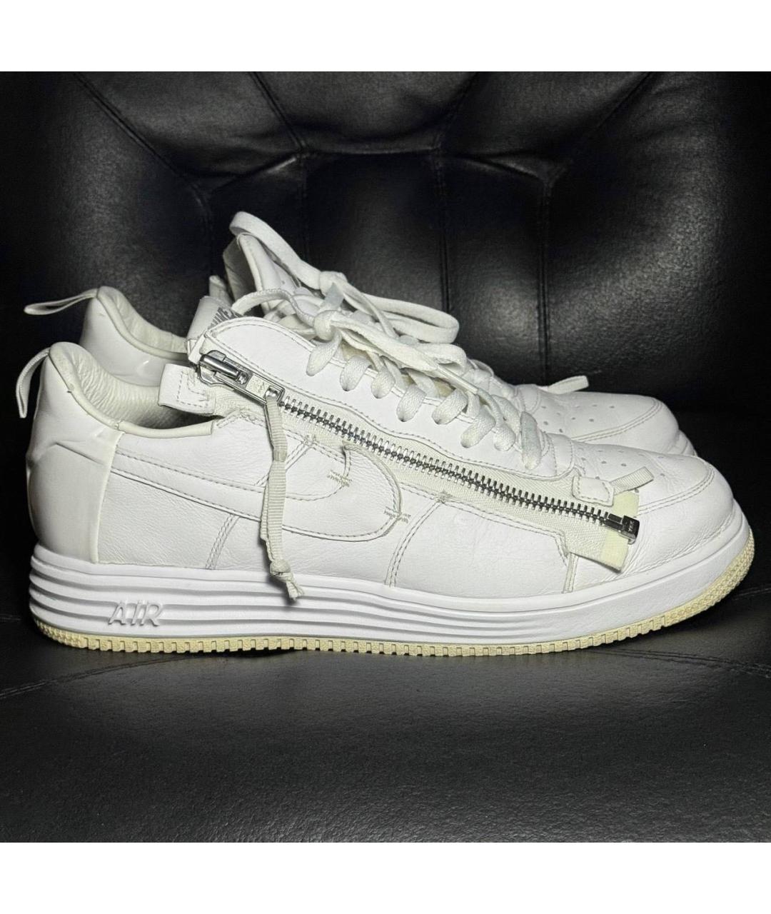 ACRONYM® Белые кожаные низкие кроссовки / кеды, фото 9