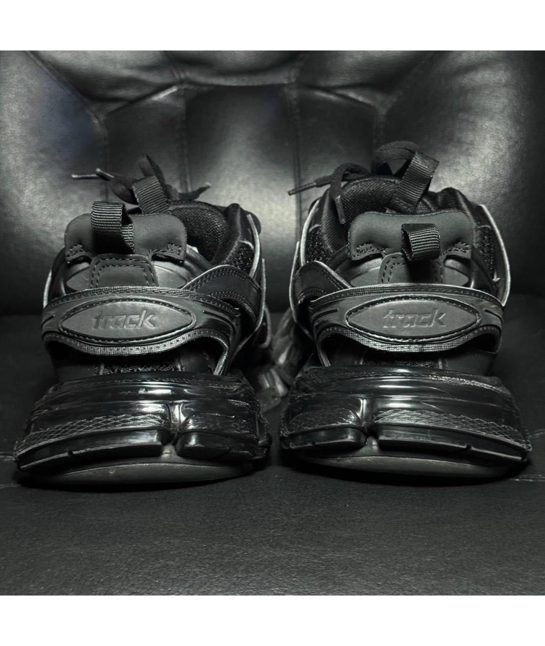 BALENCIAGA Черные текстильные кроссовки, фото 2