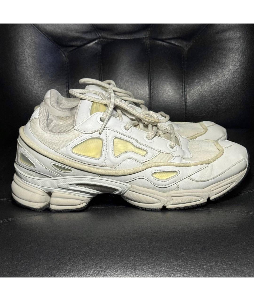 ADIDAS X RAF SIMONS Белые кожаные кроссовки, фото 9