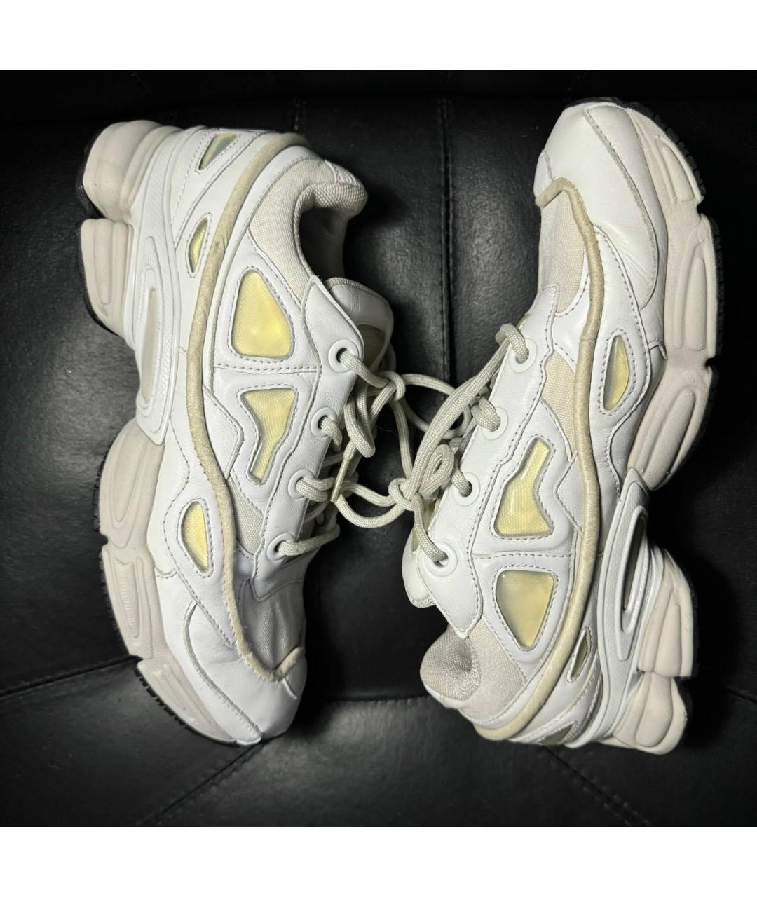 ADIDAS X RAF SIMONS Белые кожаные кроссовки, фото 5