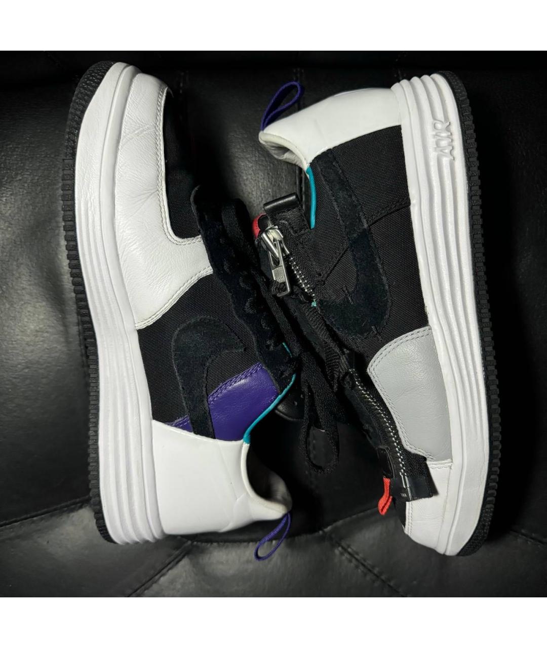 ACRONYM® Белые кожаные низкие кроссовки / кеды, фото 5