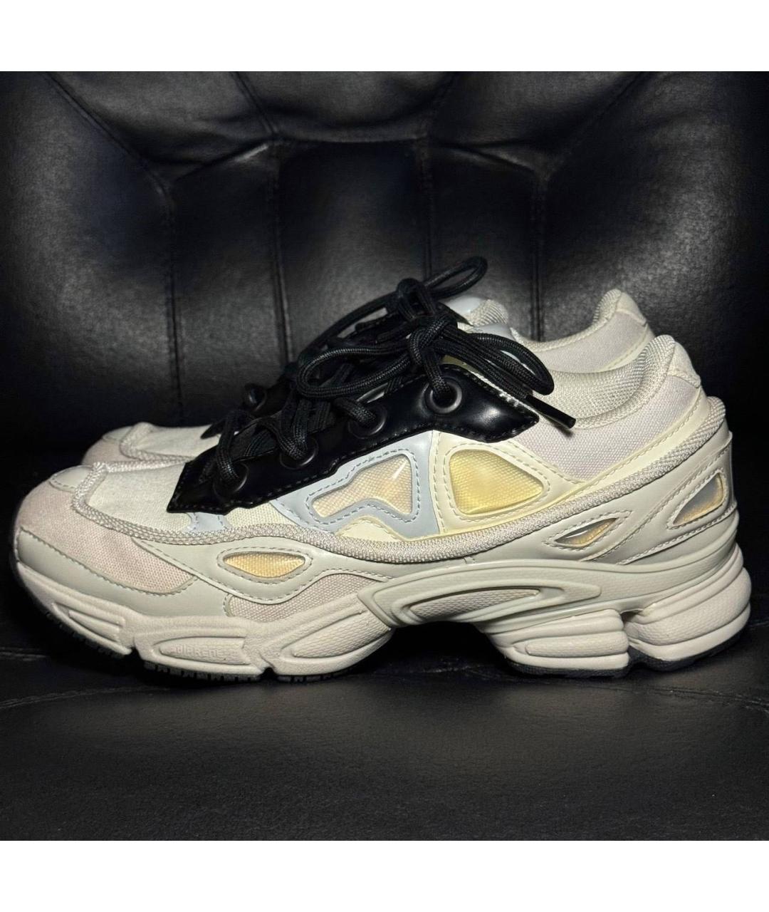 ADIDAS X RAF SIMONS Белые текстильные кроссовки, фото 3