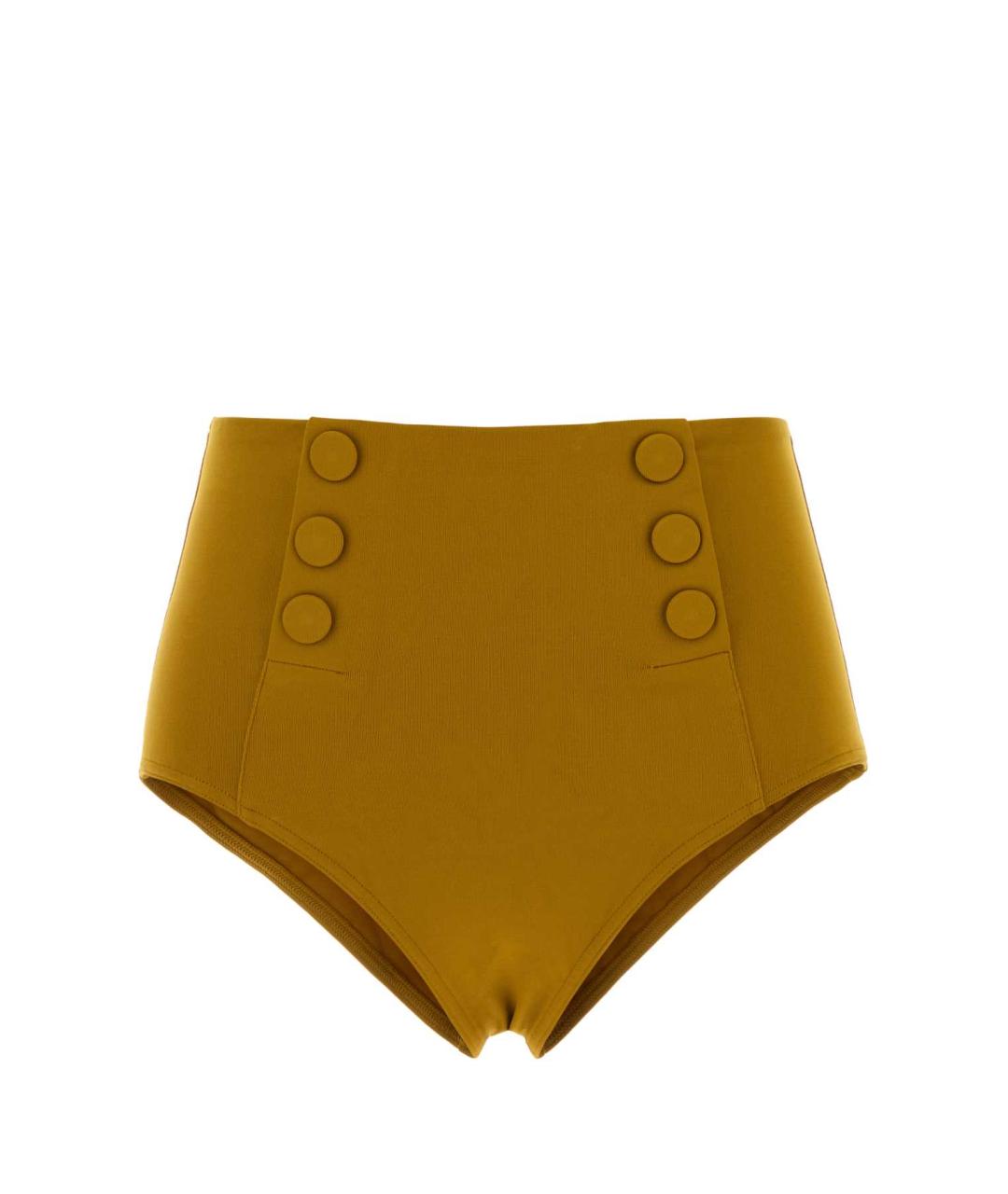 Eres Горчичный полиамидовый купальник, фото 1