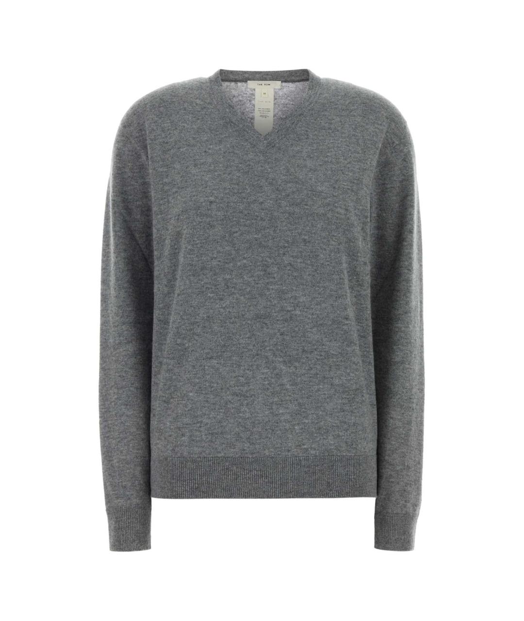 THE ROW Серый кашемировый джемпер / свитер, фото 1