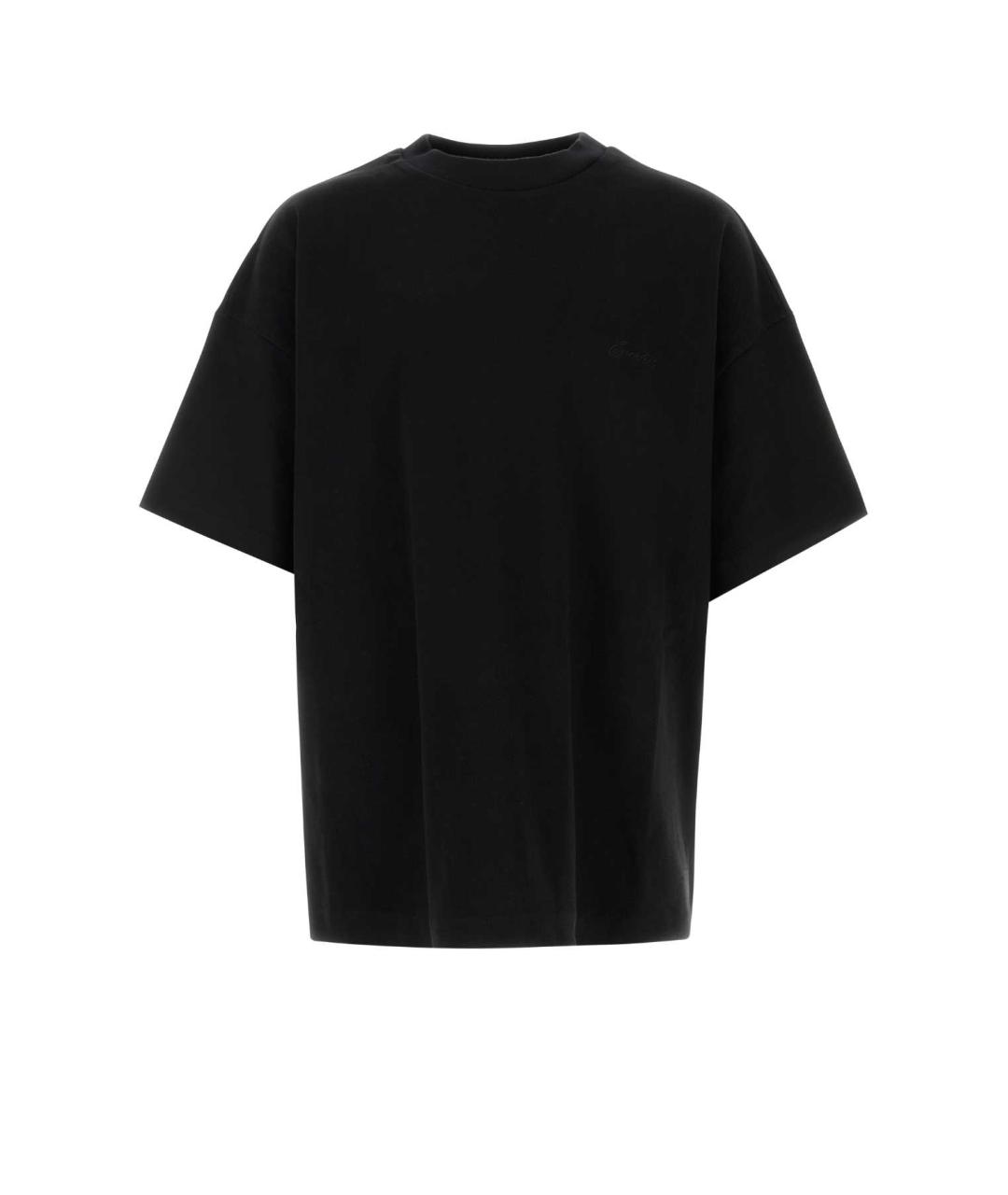 FEAR OF GOD ESSENTIALS Черная хлопковая футболка, фото 1