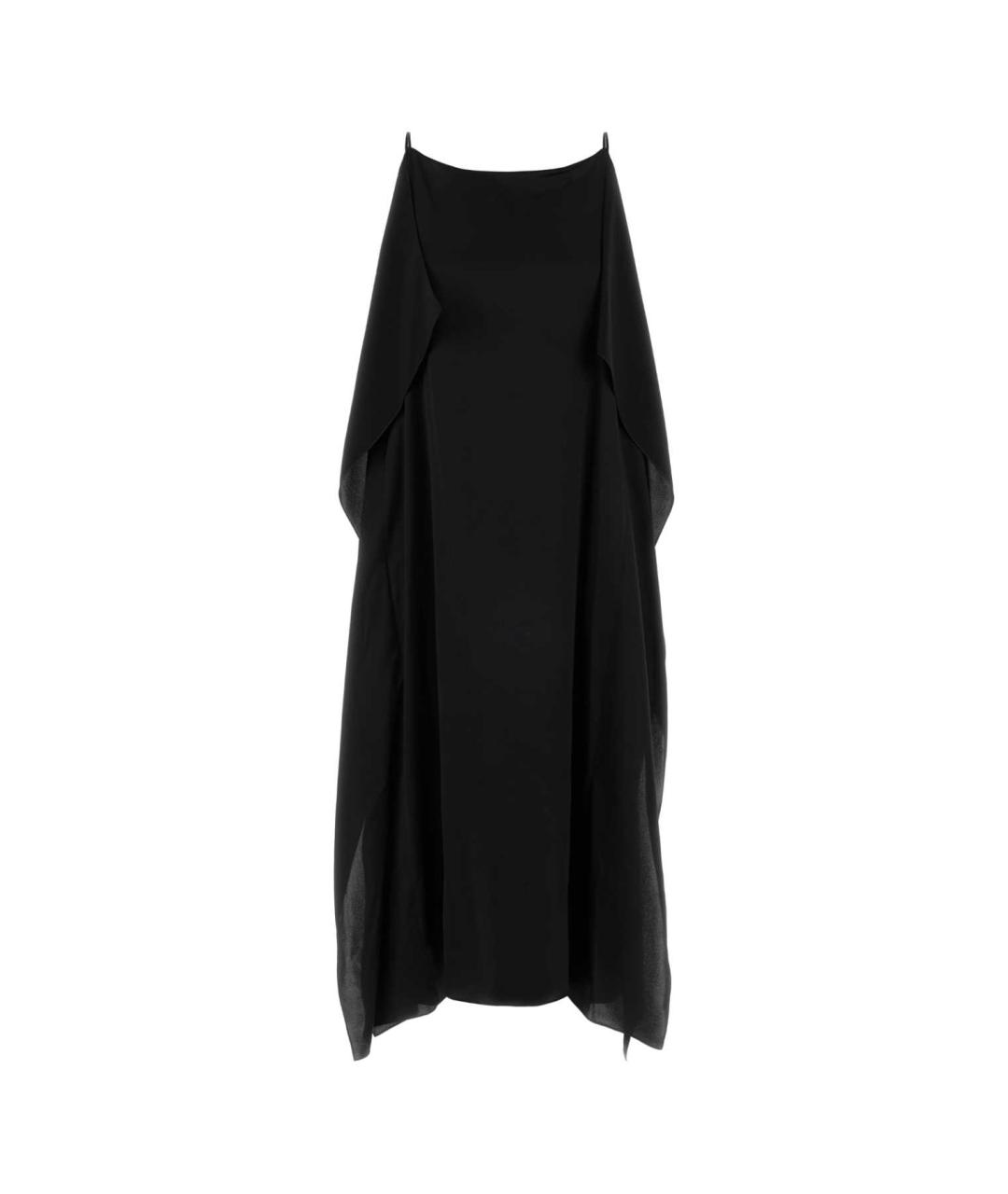 THE ROW Черное шелковое платье, фото 1