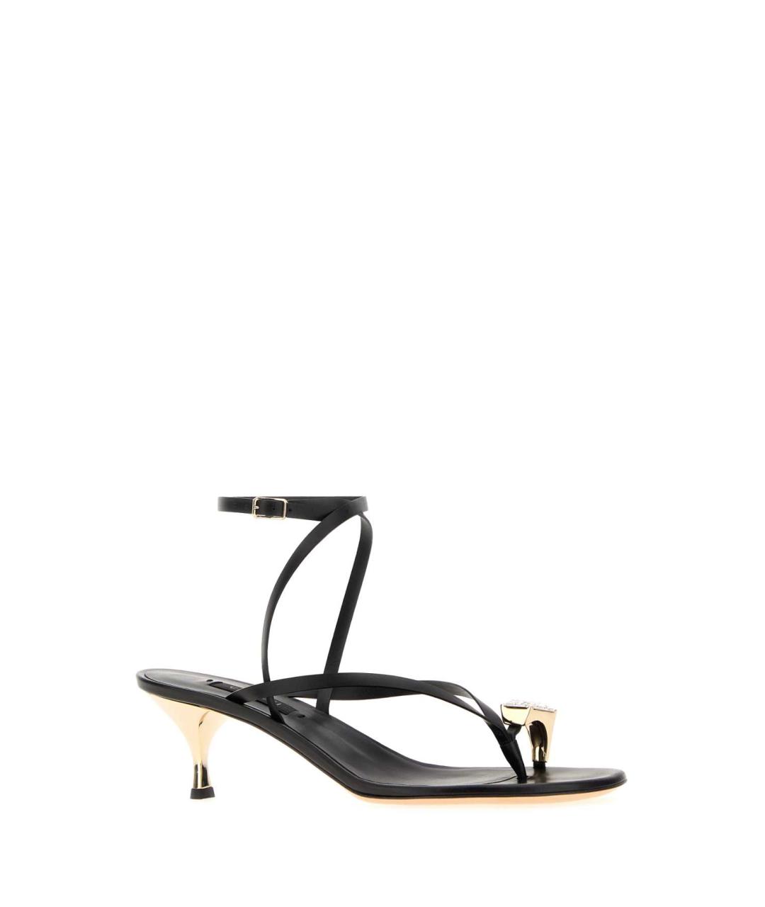 CASADEI Черные босоножки, фото 2