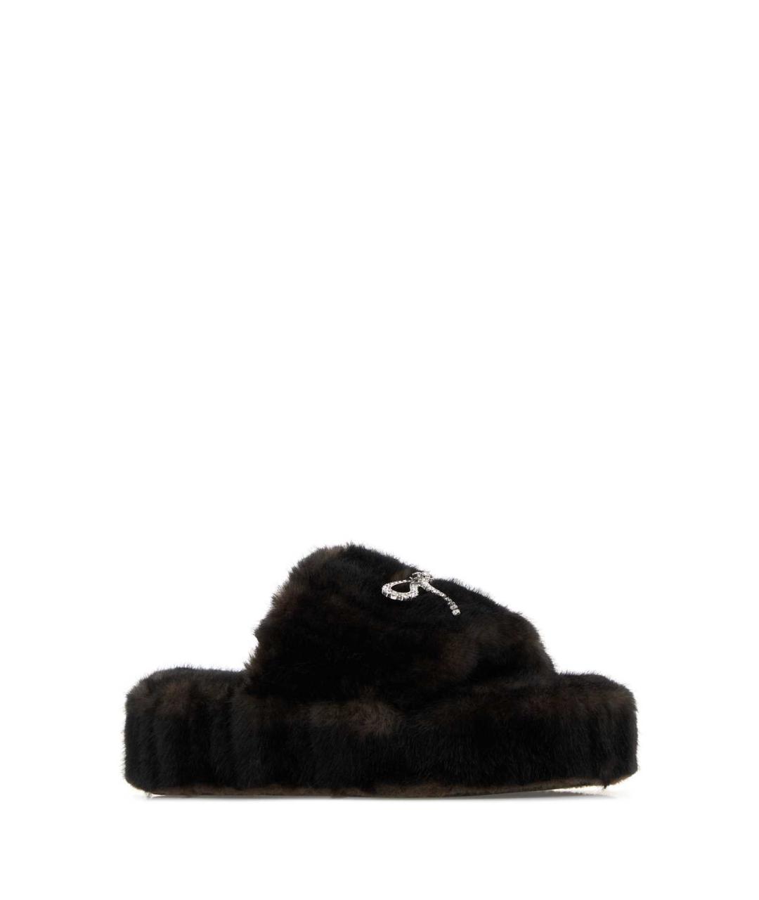 BALENCIAGA Коричневые мюли, фото 1