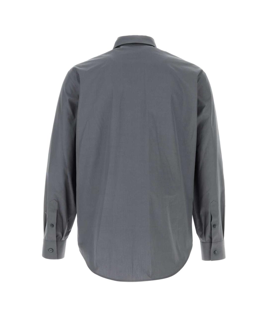 FENDI Серая хлопковая кэжуал рубашка, фото 2